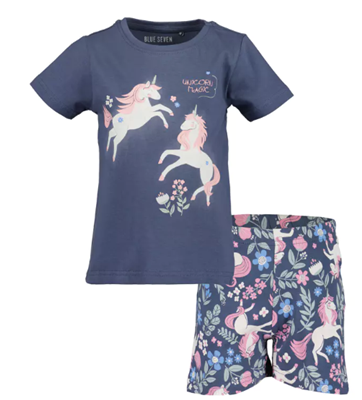 Pigiama Blu Rainbow - Blue Seven