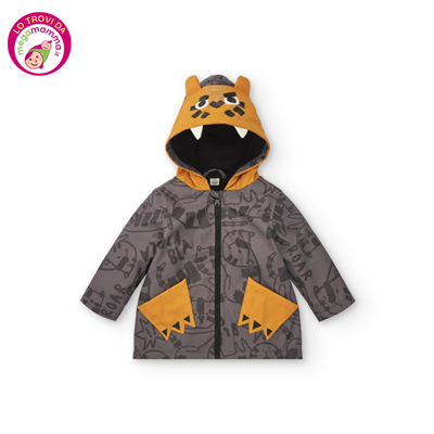 Giubbino Impermeabile con Boy Cartoon Calling - Tuc Tuc