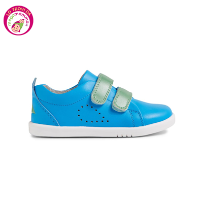 I Walk Grass Court Brilliant Blue - Bobux