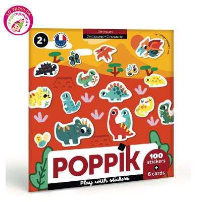 My First Stickers Box Dinosaurs - Poppik