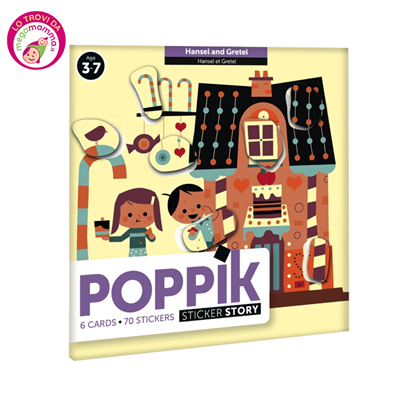 My First Stickers Story Hansel And Gretel - Poppik