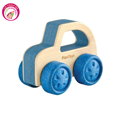 Macchinina in legno azzurra - PlanToys