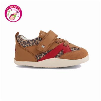 Xplorer Chase Caramel Leopard - Bobux
